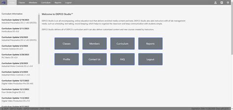 depco studio|Classroom Management : Online LMS : Content Delivery System.